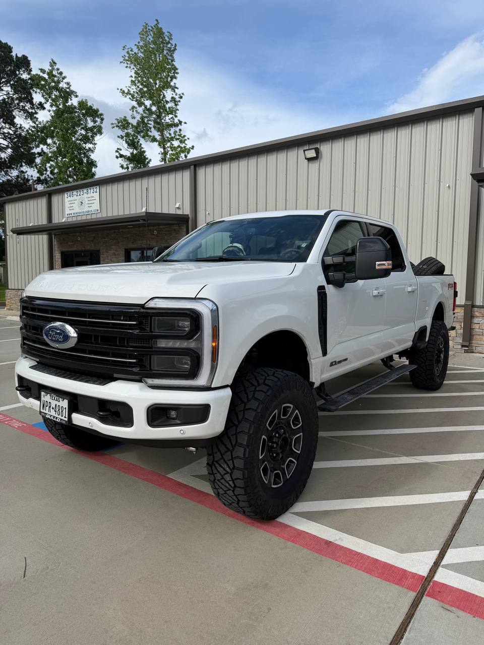 Ford F-250 5 BDS + 38 Tires — photo 1 of 2 — installed by Lift Pro Customs, Willis TX