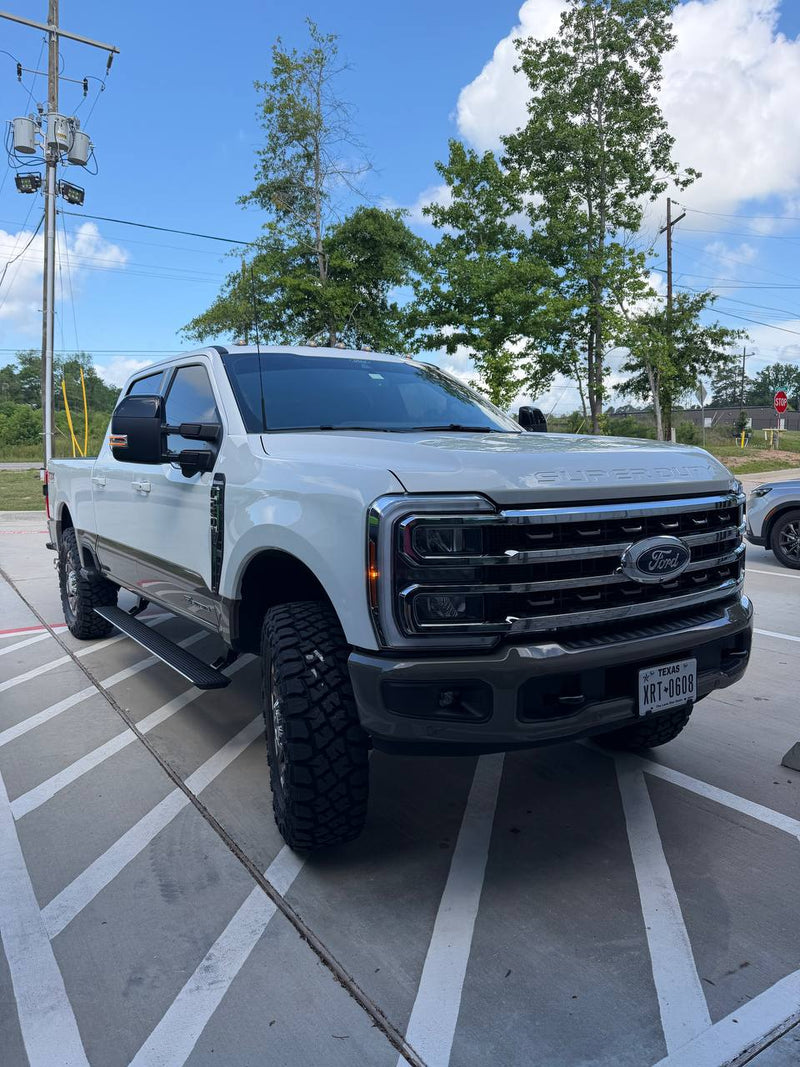 Ford F-250 with a ReadyLIFT leveling kit — installed and aligned at Lift Pro Customs in Willis TX