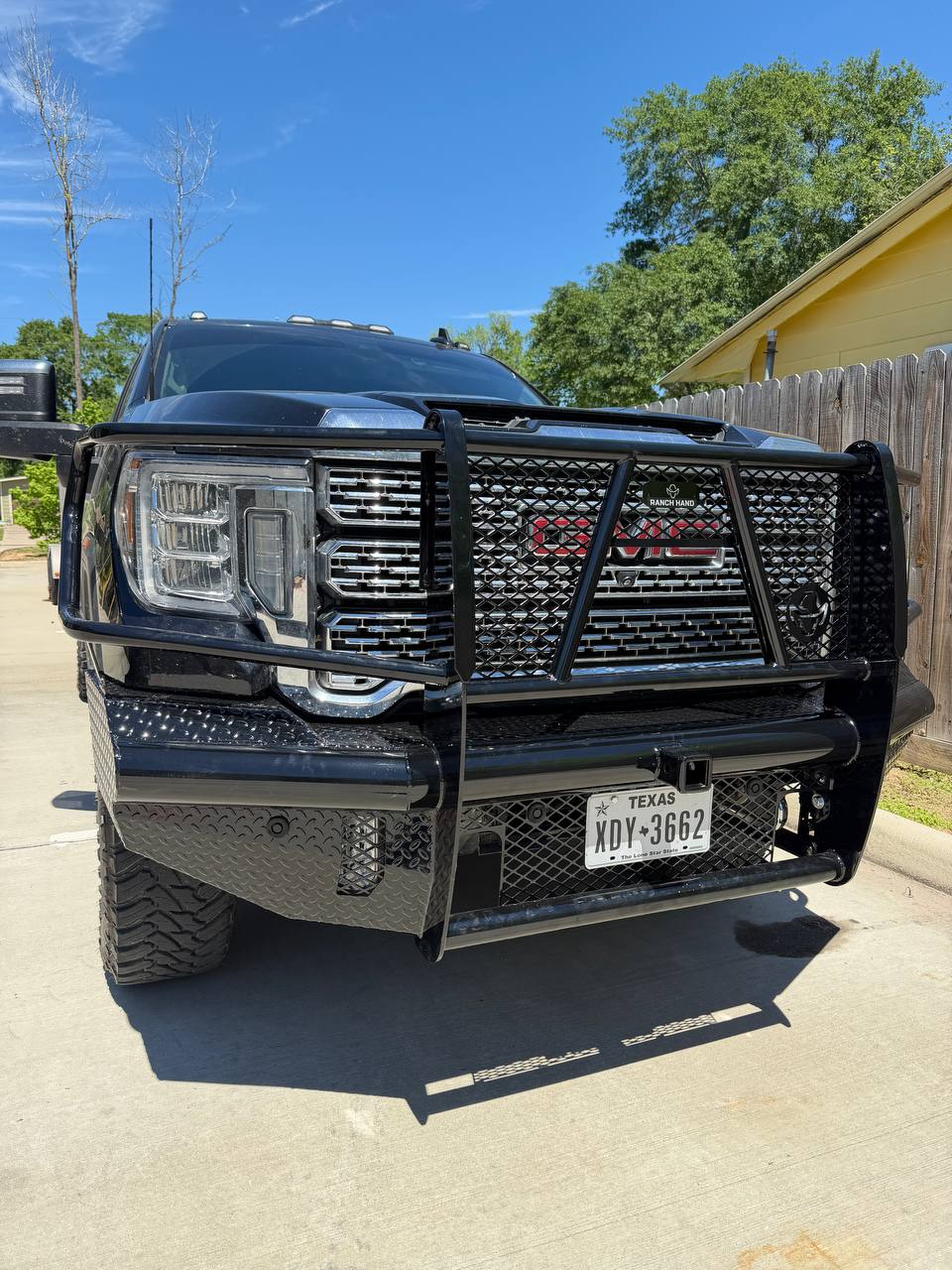 GMC 2500 Ranch Hand Bumpers Front + Rear — photo 1 of 3 — installed by Lift Pro Customs, Willis TX