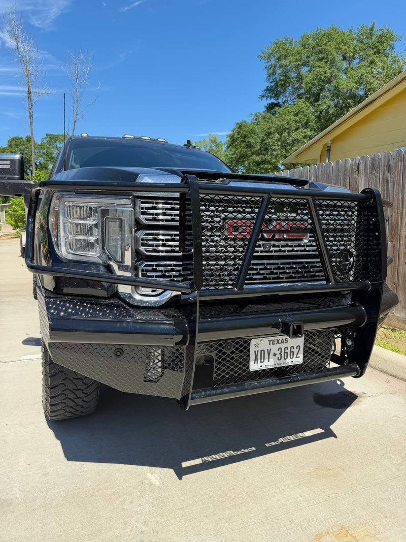 GMC 2500 Ranch Hand bumpers front and rear — Lift Pro Customs, Willis TX