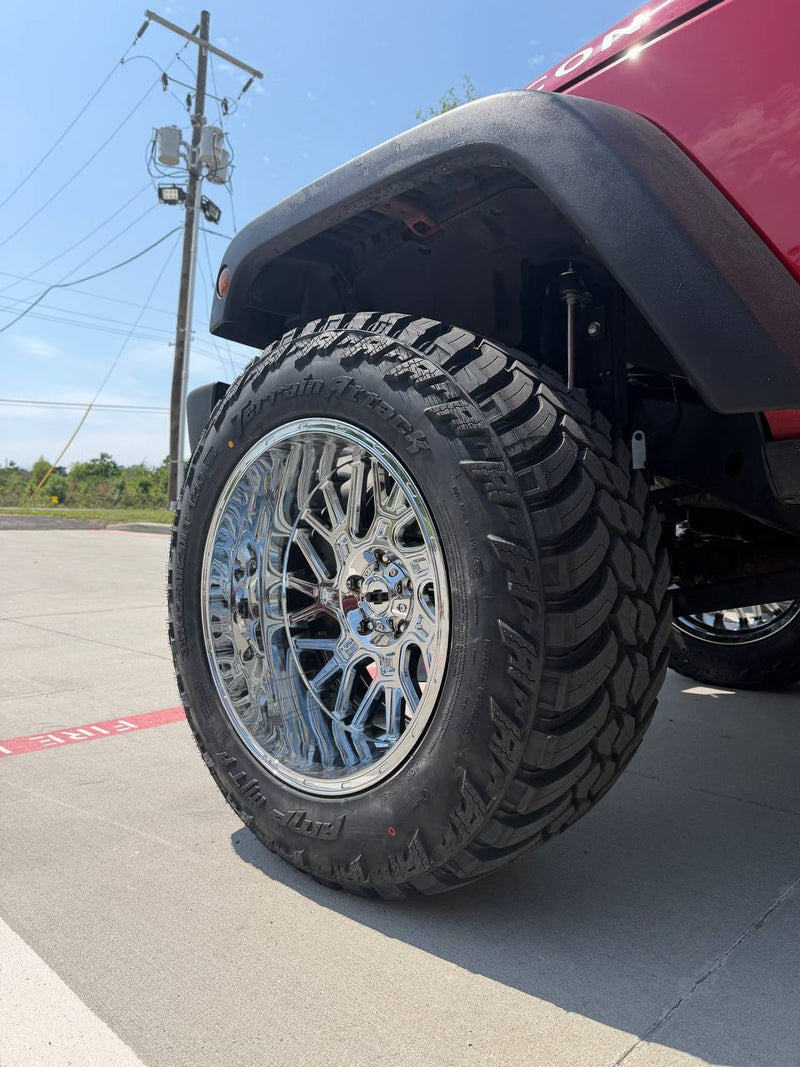 Lifted Jeep with wheels and tires — Lift Pro Customs, Willis TX