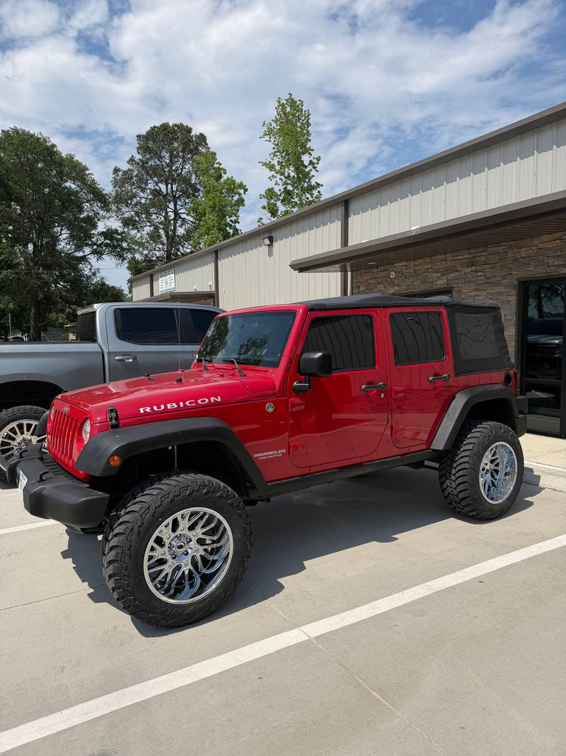Lifted Jeep detail — Lift Pro Customs, Willis TX